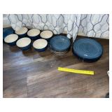 Blue Stone Dinnerwre Set (6 Place Setting)