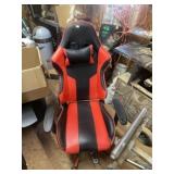 Nice Black & Red Leather Gaming Chair