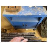 Blue Shop Cabinet Stand