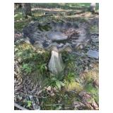 Concrete Bird Bath