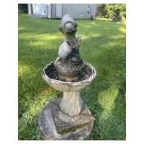 Concrete Garden Fountain