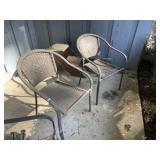 (2) Aluminum Patio Chairs