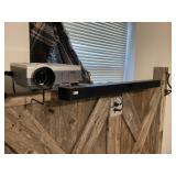 LG Soundbar & Projector TV w/ Remote Controls
