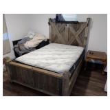 Queen Rustic Bed (Bedding sells next)