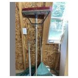 Garage/Shop Broom ~ Rake & Garden Hoe