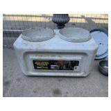 Elevated Dog Feeder & Bowls