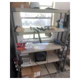 Rubbermaid Shelf & Contents