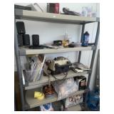 Rubbermaid Shelf & Contents