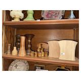 Hand Turned Wood Decor in Grp