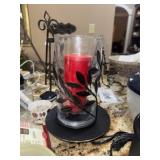 Metal Candle Centerpiece