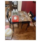 Near New Folding Table & Chair Set (Good Quality)