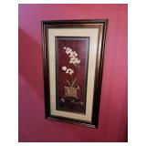 Pr of Decorator Pictures (White Orchids)