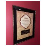 Gold Cross & Scripture Decorator Pic