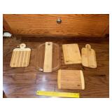 (5) Wood Cutting Boards