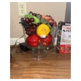 Layered Dessert Bowl & Fruit Decor
