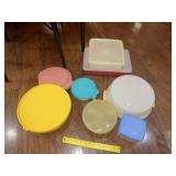Tupperware Pie Plate & Containers in Group