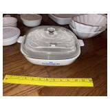 Corning Blue Cornflower Casserole Dish