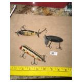 (3) Vintage Fishing Lures