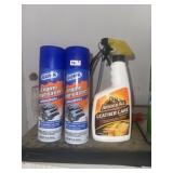 Gunk Engine Degreaser & Leather Care (Full Cans)