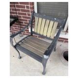 Pr of Aluminum Patio Arm Chairs