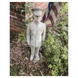 Concrete Marine Military Garden Statue