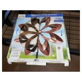 Metal Pinwheel Yard Spinner
