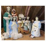 Blow Mold Nativity Set (10 Pcs)