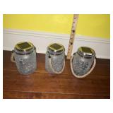 (3) Solar Powered LED Lanterns