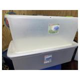 (2) XL Sterilite Storage Containers