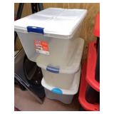 (3) Storage Containers
