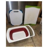 Poly Cutting Boards & Sink Strainer