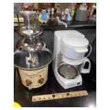 Chocolate Fondue Fountain & Coffee Brewer