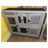 New Rabbit Hutch on Wheels