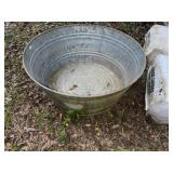 Extra Large Galvanized Tub