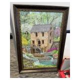 Canvas Painting (Old Mill ~ Little Rock, AR)
