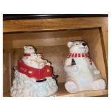 (2) Colca Cola Cookie Jars
