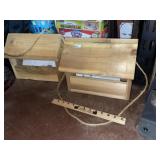 (2) Wood Bird Feeders + New Bird Feeder Kits