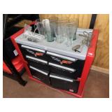 Childs' Tool Cabinet + 2 Easel Marker Boards