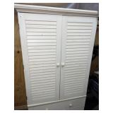 White Wood Cabinet Wardrobe