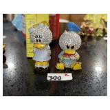 (2) Disney Arribas Bros. Figurines (Daisy & Donald