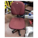 Bergundy Computer Chair