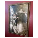 Framed Canvas Painting (The Waltz)