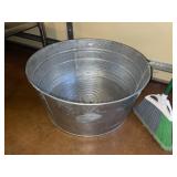 Large Galvanized Tub