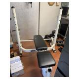 Weight Bench & Weights (No Weight Bar was found)