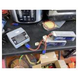 (3) New 6000 mAh Lithium Batteries & Charger
