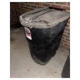 Rubbermaid Rolling Waste Bin