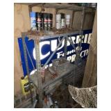 Metal Shelf ~ Spray Paint & Deck Screws