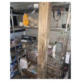(2) Shelf Units & Misc Contents