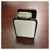 Men's 14K Gold Mukti / Diamond Band