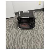Black Folding Stool